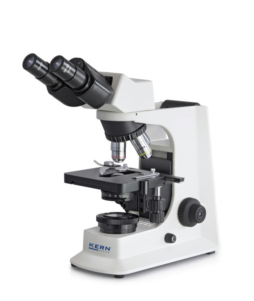 KERN Optics microscopio de luz transmitida Binocular Inf E-Plan 4/10/40/100; WF10x20; LED 3W OBL 127