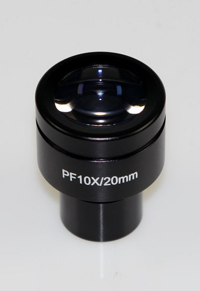 Ocular KERN Optics WF 10 x / Ø 20 mm con escala de 0,1 mm, antifúngico, ajustable, OBB-A1465
