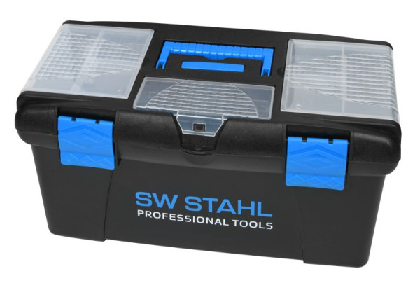 Caja de herramientas de acero SW, plástico, 470x270x230mm, 07017L