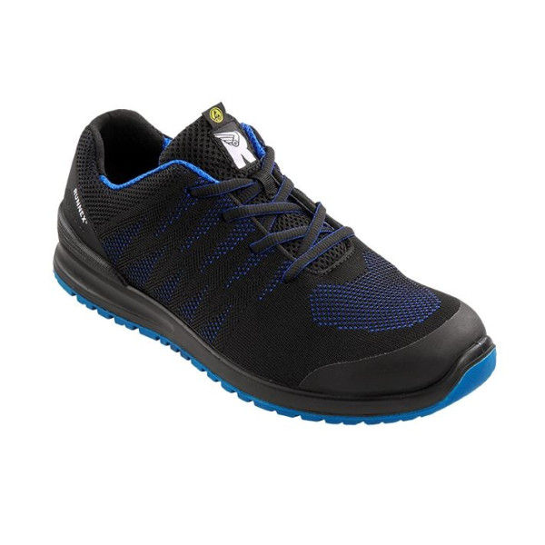 Zapatos de seguridad RUNNEX S1P-ESD SportStar, negro/azul, talla: 36, paquete: 10 pares, 5109-36