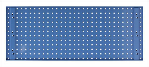Placa perforada ADB, L 1177 x An 456 mm, color: azul, RAL 5012, 23098