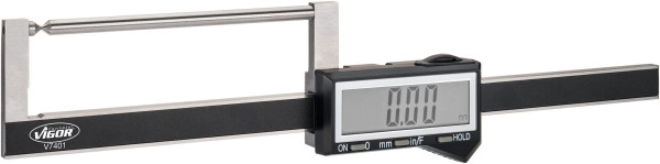 Medidor de espesor de discos de freno VIGOR, digital, V7401
