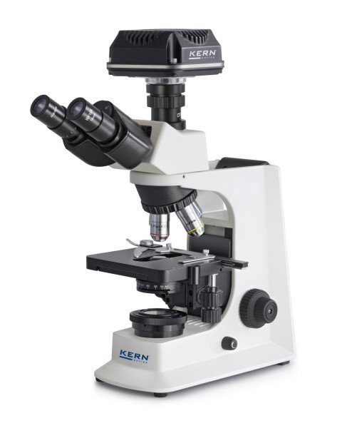 KERN Optics Set microscopio de luz transmitida - set digital compuesto por: 947-10, OBL 137, OBB-A1515, ODC 832, OBL 137C832