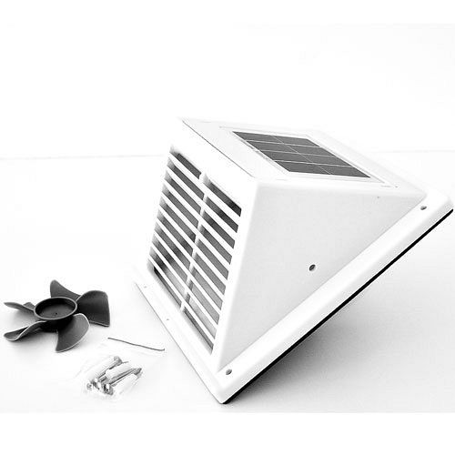Kit ventilador solar Phaesun Fresh Breeze Blanco, 380124