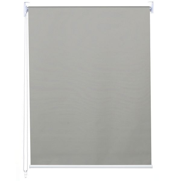 Mendler estor enrollable HWC-D52, persiana de ventana, persiana lateral, 70x160cm protección solar oscurecedora opaca, gris, 63296