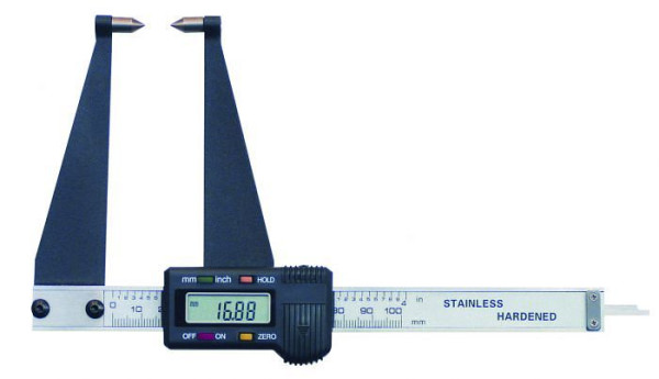Medidor digital de zapatas de freno Powerhand 0~100 mm, HU-HUS210