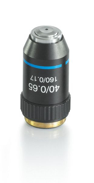 Objetivo KERN Optics acromático 40 x / 0,65 con resorte, antifúngico, OBB-A1112