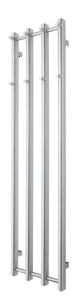 Radiador de baño vertical TVS VINO 4, cromo, 1400 x 350 mm, VINO4CR