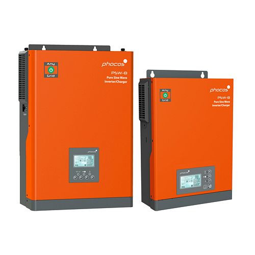 Inversor/cargador de baterías híbrido Phocos PSW-B-3KW-230/24V, 322020