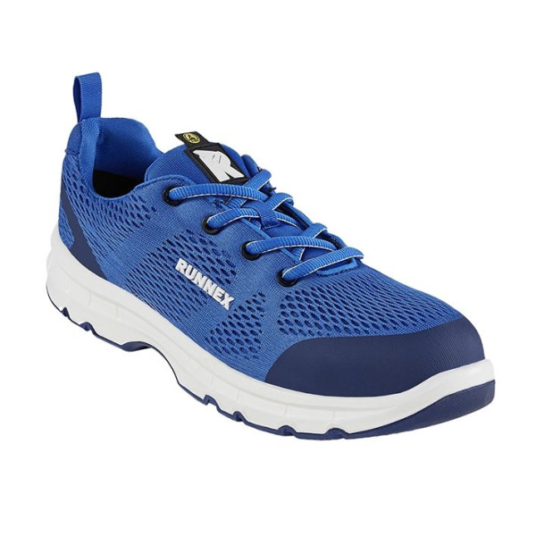 Zapatos de seguridad RUNNEX S1 ESD FlexStar, azul/blanco, talla: 36, paquete: 10 pares, 5104-36