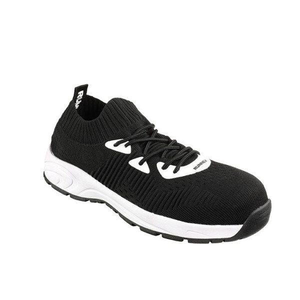 Zapatos de seguridad RUNNEX S1 SportStar, negro/blanco, talla: 36, paquete: 10 pares, 5111-36