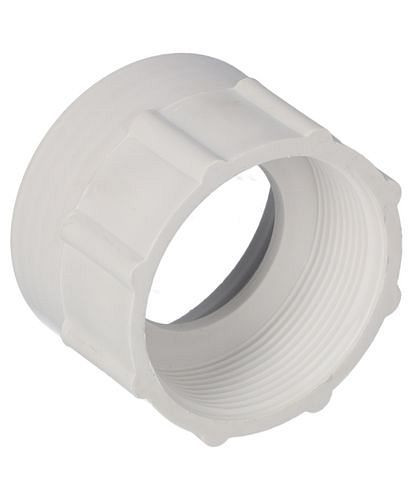Adaptador rosca DENIOS de 2" fino (l) a 63 mm ASTM (l), blanco, 117-114