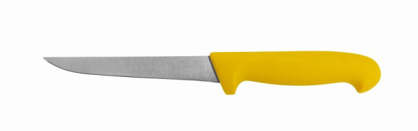 Cuchillo para deshuesar Schneider, hoja recta, longitud de hoja 130 mm, mango amarillo, 268013