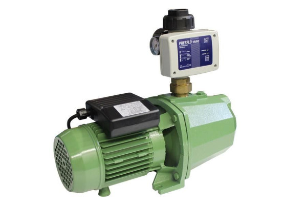 Sistema de abastecimiento de agua doméstico ZUWA JET 200/E, 230 V, control electrónico de bomba PRESFLO VARIO, 165048HWE